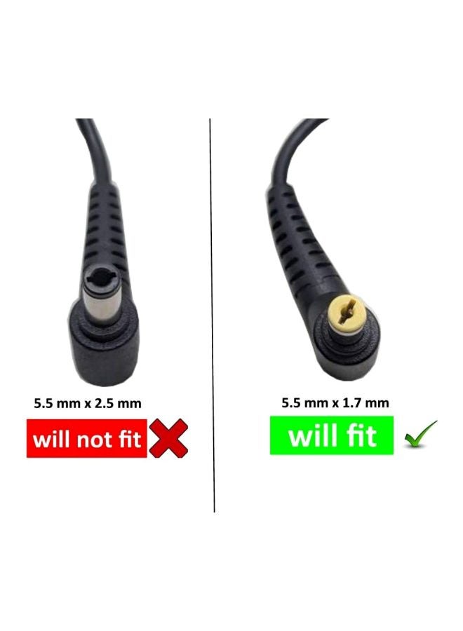 Acer Laptop Charging Adapter For Acer Aspire S3 Black - Image 5