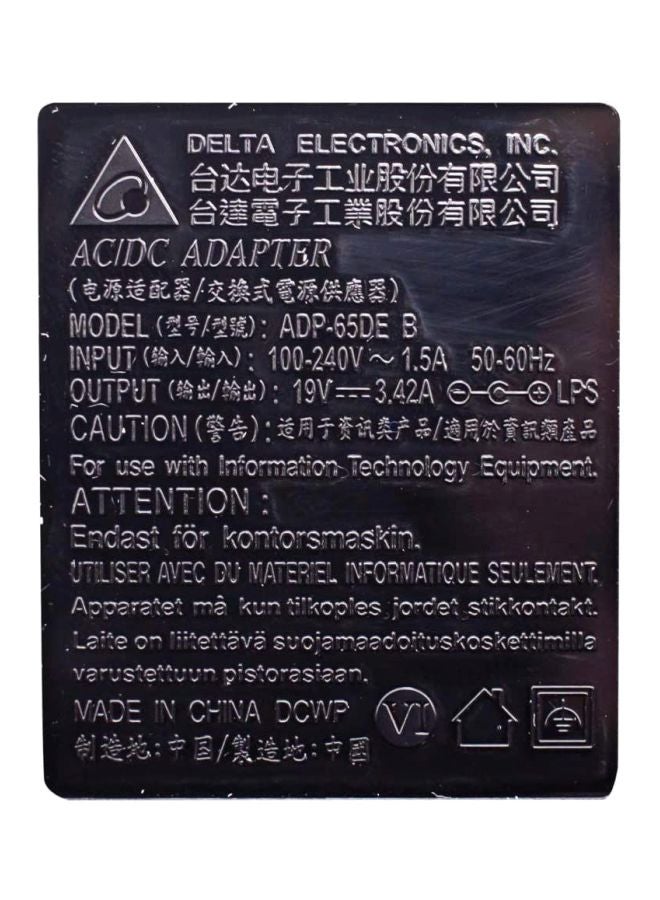 Acer Laptop Charging Adapter For Acer Aspire S3 Black - Image 4