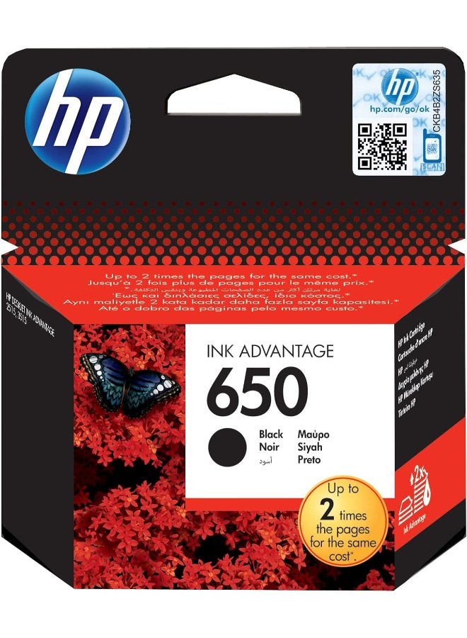 HP Ink 650 Black - Image 2