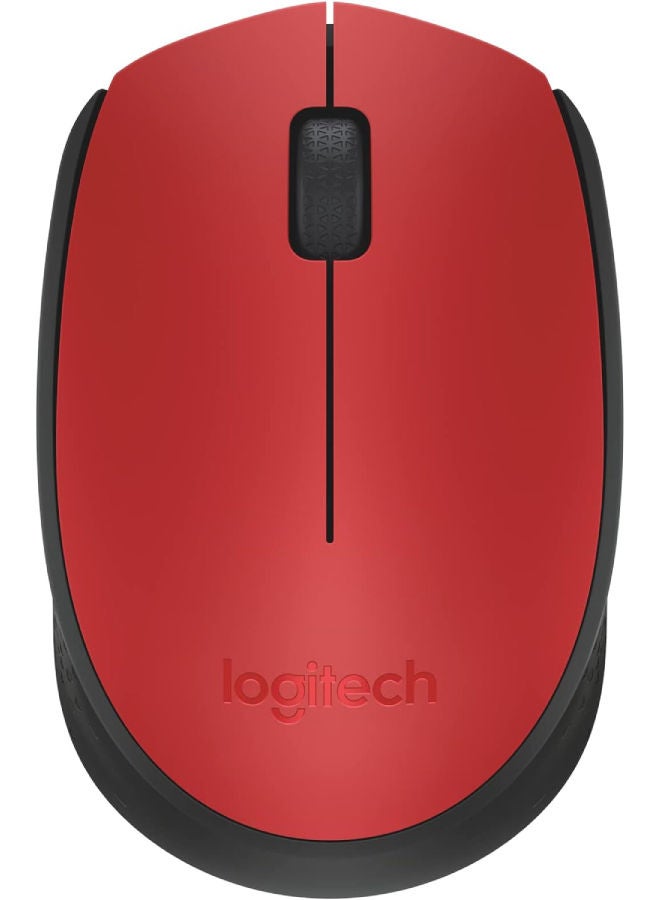 Logitech M171 Wireless Mouse 910-004641 Red  - Image 1