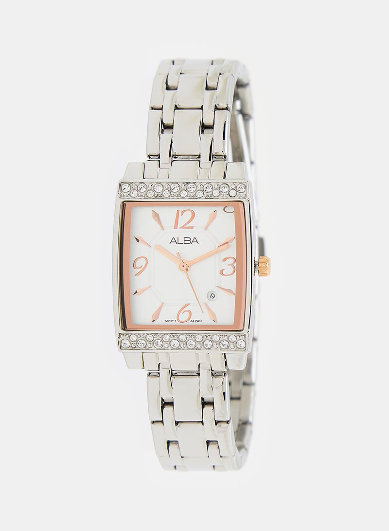 Alba Women's Stainless Steel Analog Quartz Wrist Watch AH7H51X  - Image 1