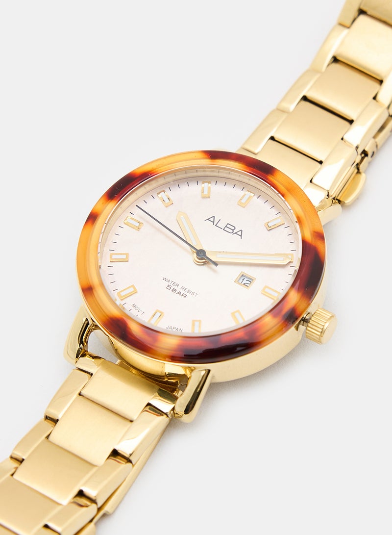 Alba Women's Stainless Steel Analog Quartz Wrist Watch AH7P34X - Image 3