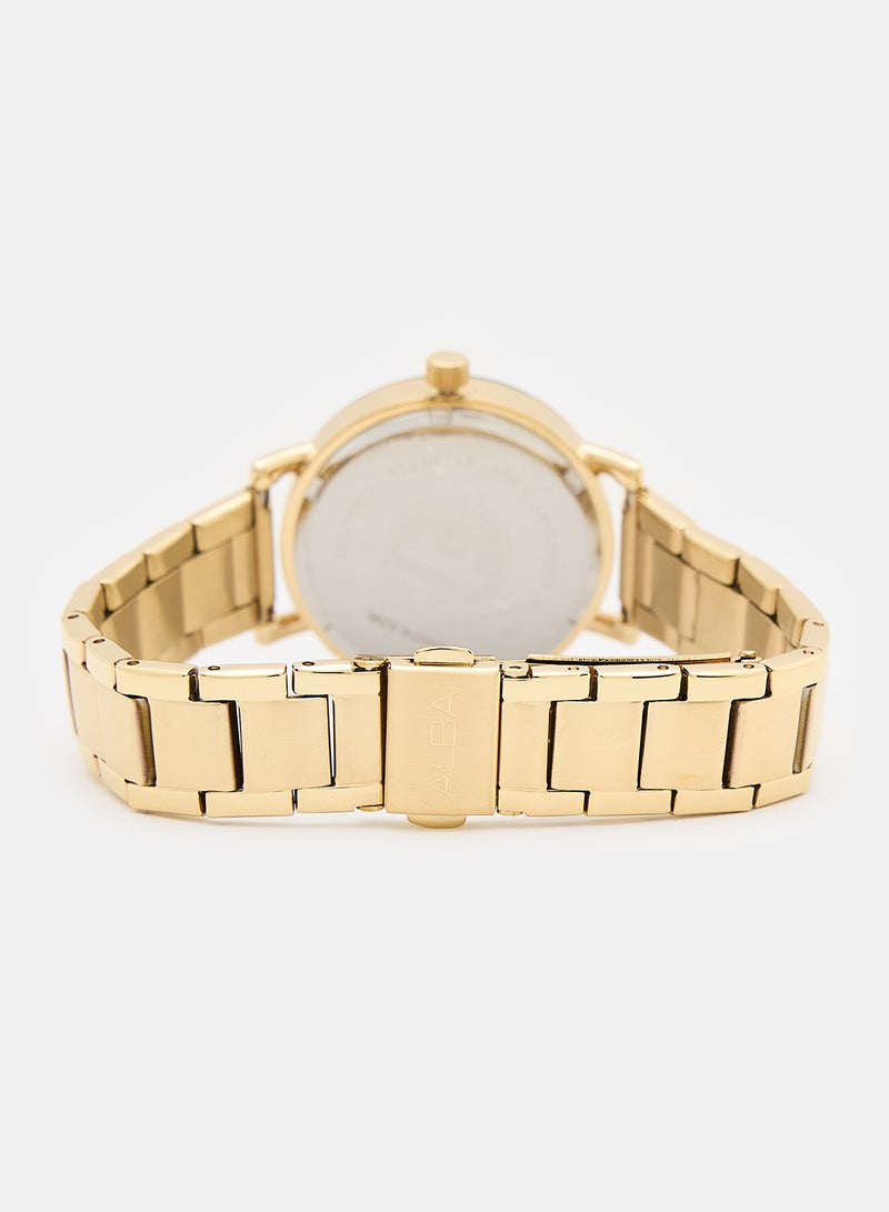 Alba Women's Stainless Steel Analog Quartz Wrist Watch AH7P34X - Image 2