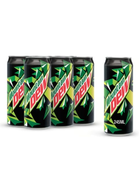 Carbonated Soft Drink Can 245ml Pack of 6