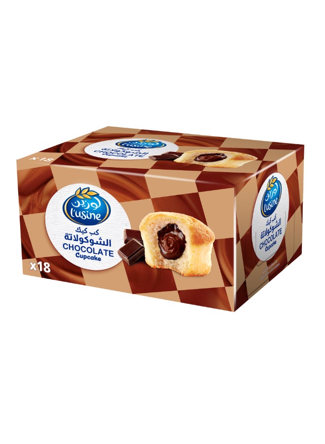 L' usine Choco Cupcake 30grams Pack of 18 