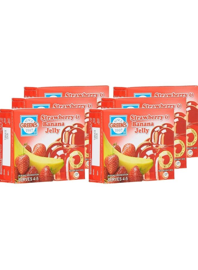GREEN'S Jelly Strawberry And Banana 80grams Pack of 12 - Image 4