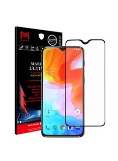 Replacement Tempered Glass Screen Protector For OnePlus 6T Black/Clear