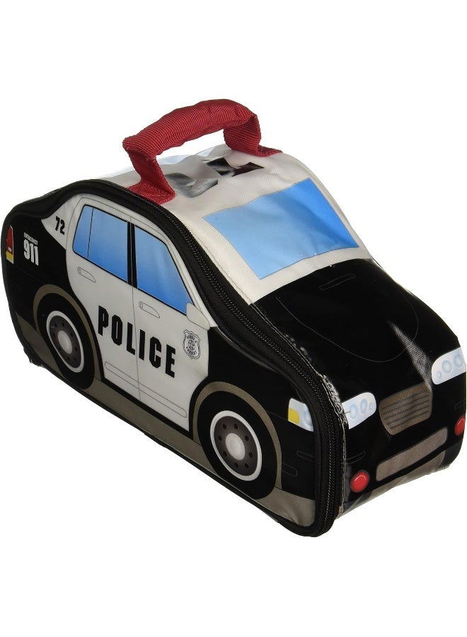 Novelty Police Car Shaped Lunch Bag - pnsku/N23768775A/45/_/1732198019/cee918c0-19ef-4fa4-b374-affe7ceea5a1