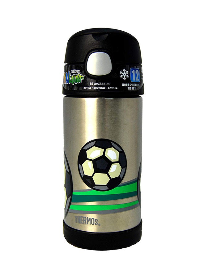 ترموس قارورة تبريد فانتينر مصنوعة من الستانليس ستيل، 355 مل