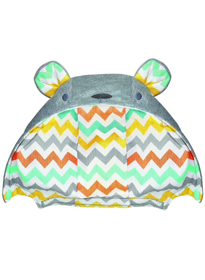 infantino - Cuddle Up Ergonomic Hoodie Baby Carrier With Removable Canopy, Grey - IN005331, 12 To 40 Lbs - Image 1