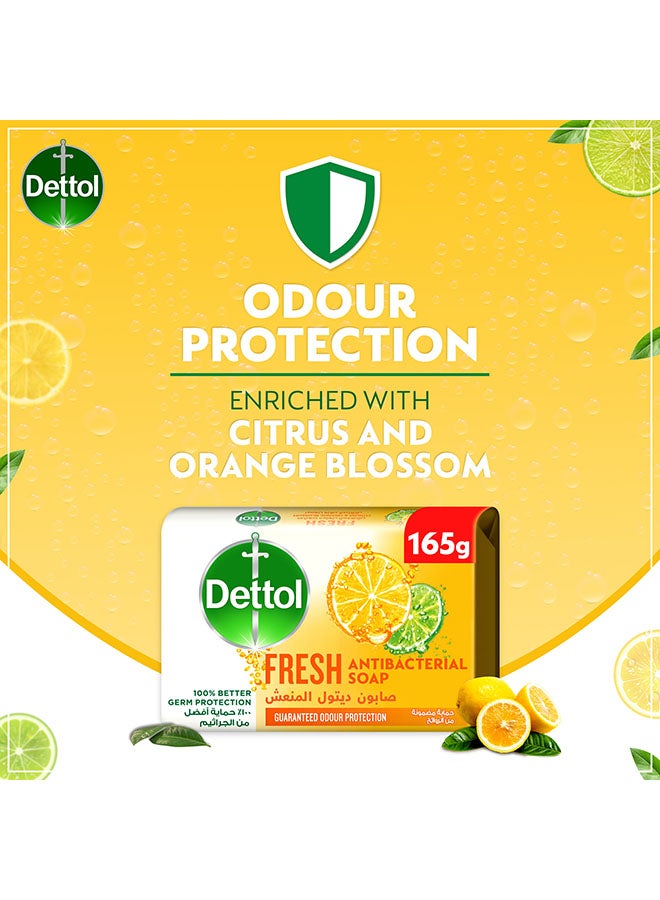 Pack Of 4 Fresh Anti-Bacterial Soap 165grams