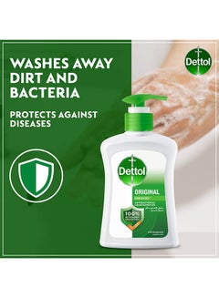 Dettol Original Anti Bacterial Liquid Hand Wash Pine Fragrance Pack of 2 200ml  - Image 3
