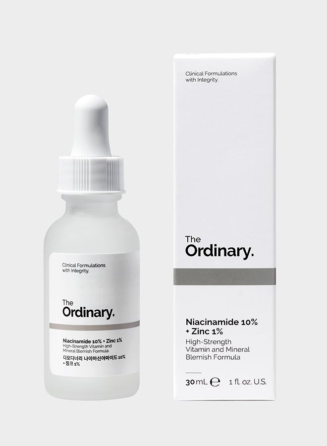 Niacinamide 10% And Zinc 1% Clear 30ml - https://f.nooncdn.com/p/pnsku/N23772548A/45/_/1737443401/97e91929-6be4-477d-8a85-703e3b333a4a.jpg?width=original