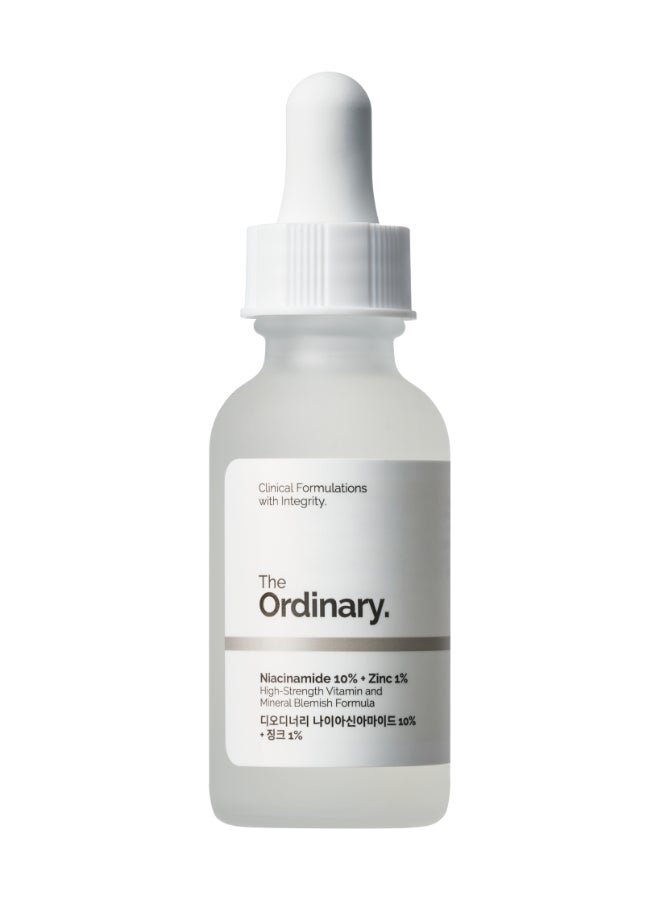 The Ordinary Niacinamide 10% And Zinc 1% Clear 30ml - Image 1