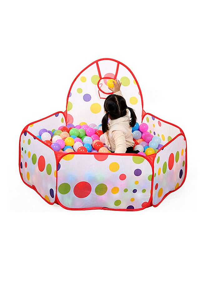 Polka Dot Pattern Foldable Kids Play House Outdoor And Indoor Tent Premium Quality 70 * 60 *120cm - Image 3