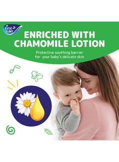 Fine Baby Diapers Size 3 (4-9Kg) Medium, 13 Count With The New Double Lock Leak Barriers  - Image 4