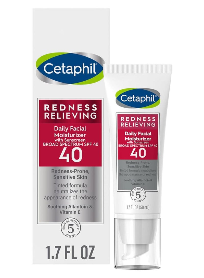 سيتافيل مرطب يومي للوجه للتخلص من الاحمرار مع واقٍ من أشعة الشمس بعامل وقاية من الشمس 20 50ملليلتر - Image 1