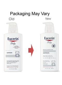 Eucerin Baby Lotion, Sensitive Skin 400Ml Packaging May Vary  - Image 2