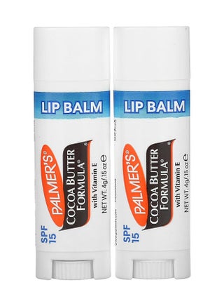 2-Piece Cocoa Butter Formula Lip Balm SPF15 8grams - pnsku/N23796947A/45/_/1709301365/79238099-fcaf-47f7-95e7-9741b290b500