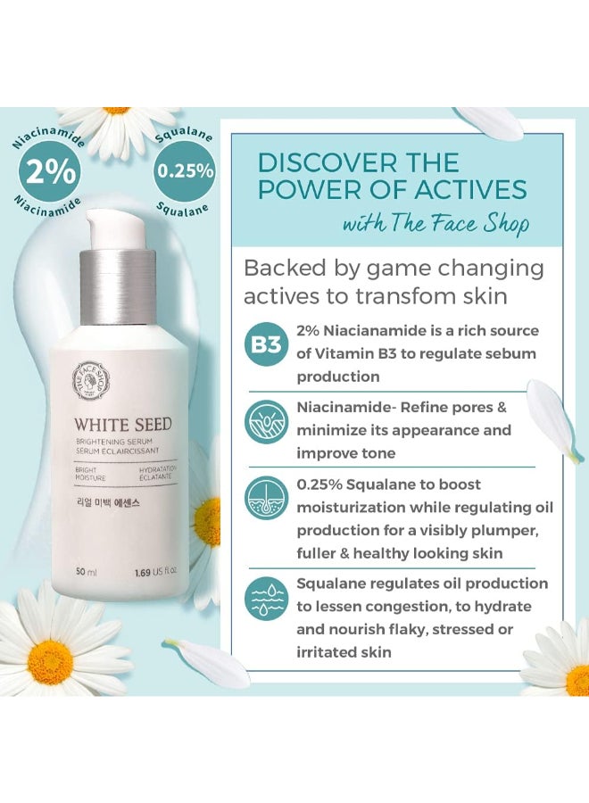 THE FACE SHOP White Seed Brightening Serum 50ml - Image 4