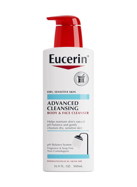 منظف للجسم والوجه بتنظيف متقدم 16.9fluid_ounce