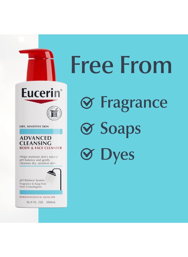 Advanced Cleansing Body And Face Cleanser 16.9Fluid Ounce