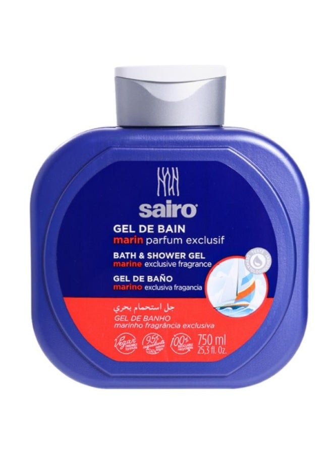 Bath And Shower Gel – Marin 750ml