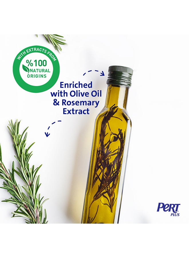PERT PLUS - Deep Nourishment Shampoo For Dry Hair With Olive Oil And Rosemary Extract Multicolour 400ml - Image 1