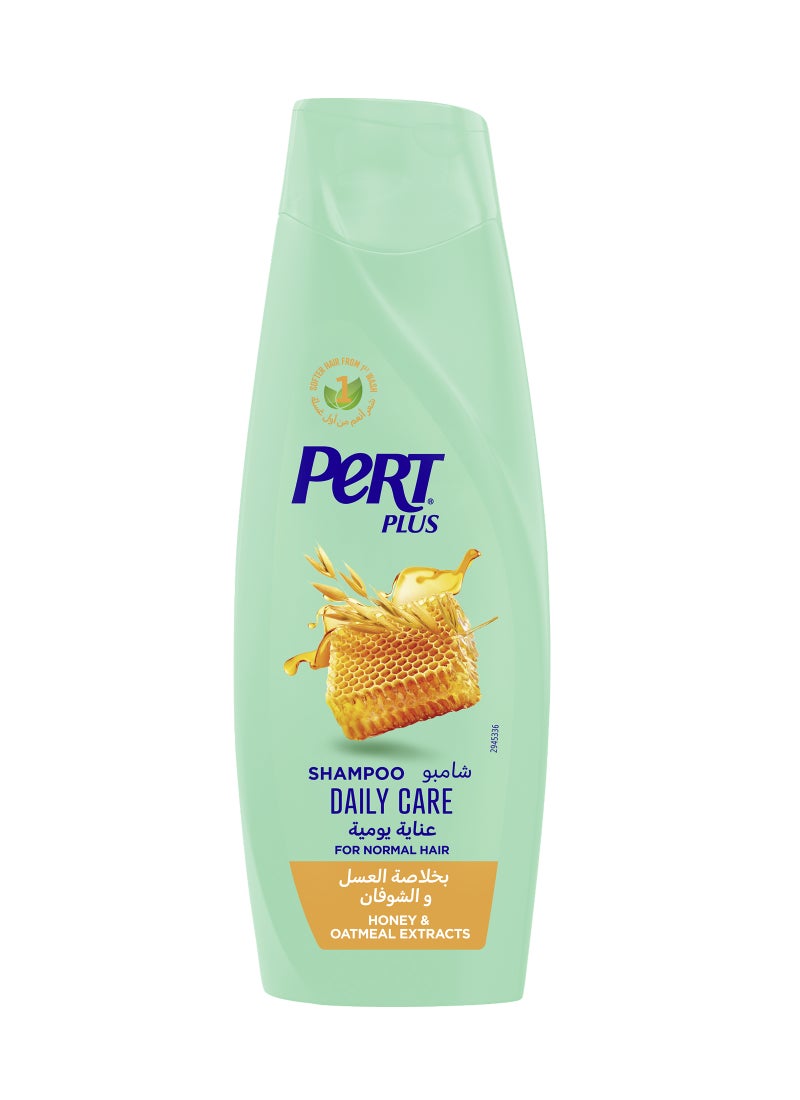 PERT PLUS Daily Care Shampoo with Honey and Oatmeal Extracts 400ml - Image 1