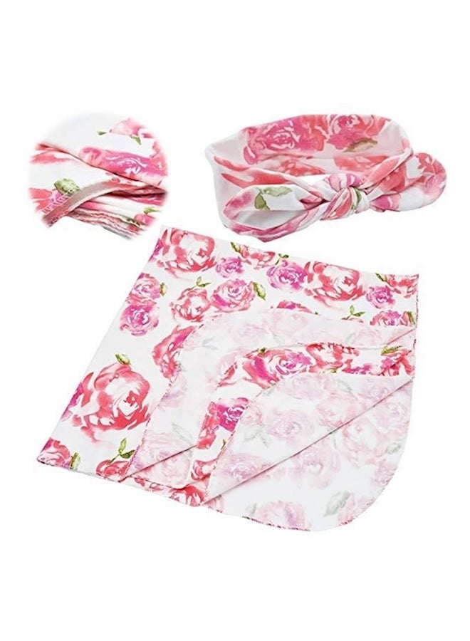 Soft Sleep Sack With Matching Knot Headband  - Image 2