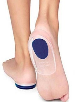FLAMINGO Silicone Shoe Inserts Cushion Pads Heel Pain Relief Insoles  - Image 3
