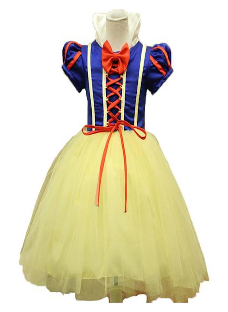 Fairytale Princess Breathable Comfortable Themed Party Fancy Dress Cosplay Costume - Image 1