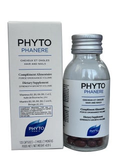 Phyto Phytophanere Dietary Supplement For Hair And Nails - 120 Capsules 