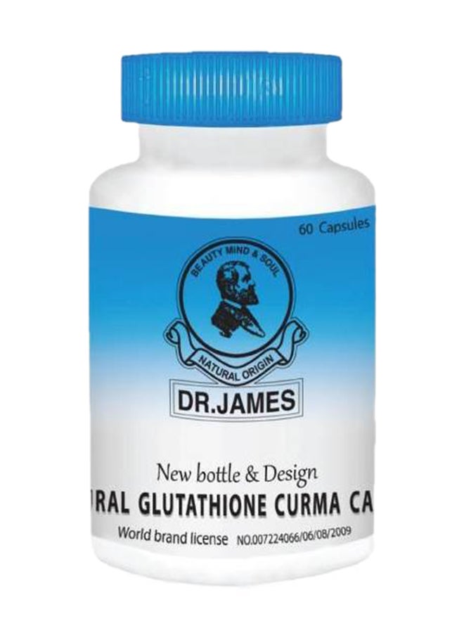 DR. JAMES Natural Glutathione Curma Capsule 