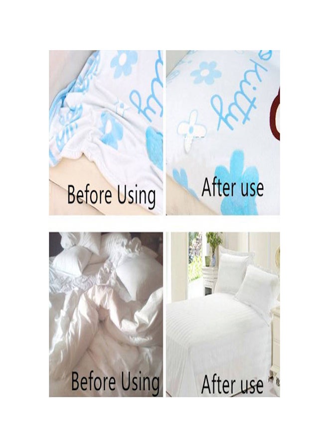 4-Piece Adjustable Bed Sheet Clip Set Pink 24cm - Image 3