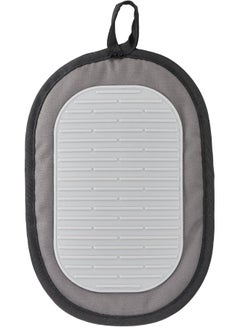 Tefal TEFAL Comfort Pot Holder | Kitcken Tool | High-Heat Resistance | Non-slip inner grip | Ergonomic Design | Black | Silicone | K1298314 Grey/Black 27.6x19.2x7.6cm  - Image 2