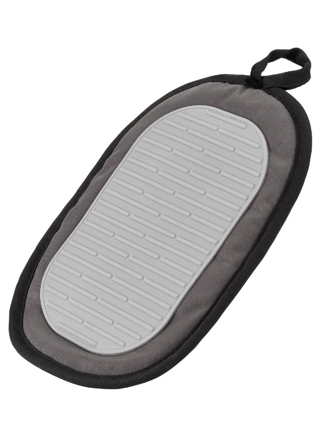 تيفال TEFAL حامل وعاء Comfort | أداة مطبخ | مقاومة للحرارة العالية | قبضة داخلية غير قابلة للانزلاق | تصميم مريح | أسود | سيليكون | K1298314