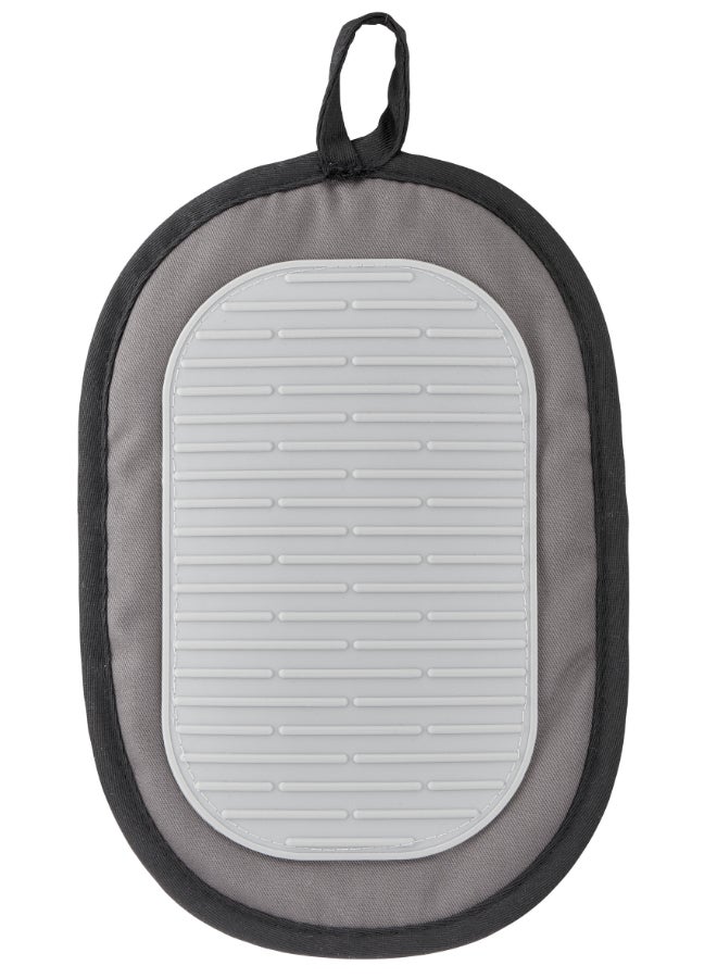 TEFAL Comfort Pot Holder | Kitcken Tool | High-Heat Resistance | Non-slip inner grip | Ergonomic Design | Black | Silicone | K1298314 Grey/Black 27.6x19.2x7.6cm - Image 3