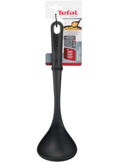 تيفال TEFAL مغرفة Comfort | أداة مطبخ | مقاومة للحرارة العالية | خالية من الخدوش للأواني | قابلة للغسل في غسالة الأطباق | تصميم مريح | أسود | بلاستيك | ضمان لمدة سنتين | K1290214 أسود  - Image 3