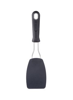 تيفال TEFAL ملعقة بزاوية Comfort | أداة مطبخ | مقاومة للحرارة العالية | خالية من الخدوش للأواني | قابلة للغسل في غسالة الأطباق | تصميم مريح | أسود | بلاستيك | ضمان لمدة سنتين | K1290314 أسود  - Image 1