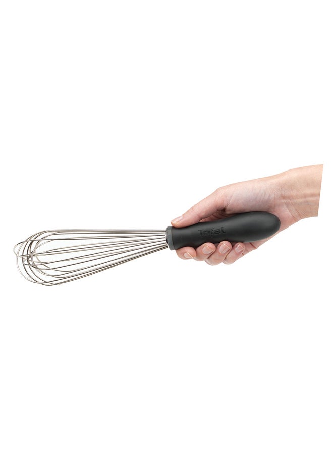 تيفال TEFAL Tools & Gadgets COMFORT WHISK | أدوات ومستلزمات تيفال كومفورت خفاقة | 28 سم | آمنة للغسل في غسالة الصحون | مقبض مريح وغير قابل للانزلاق | عالية الجودة ومقاومة للحرارة | تصميم احترافي | K1291714 أسود/ فضي ‎31.9x7.9x5.9سم  - Image 4