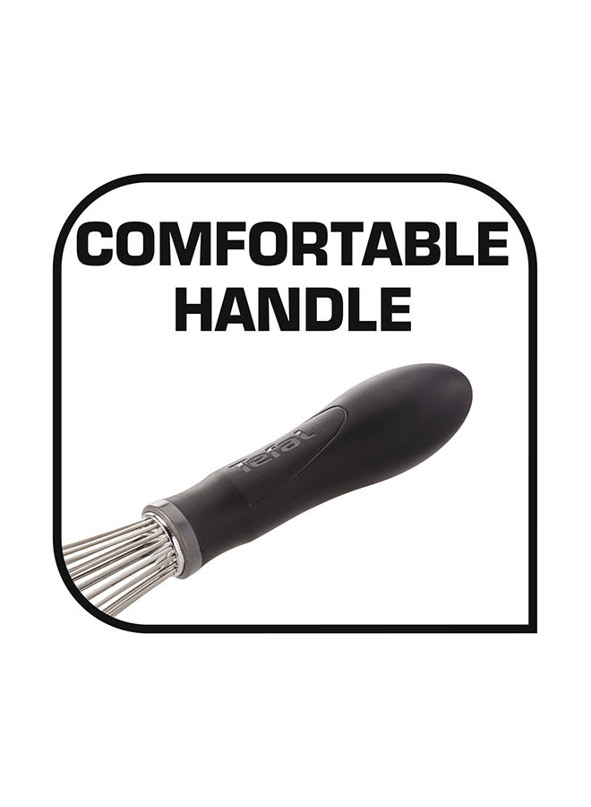 تيفال TEFAL Tools & Gadgets COMFORT WHISK | أدوات ومستلزمات تيفال كومفورت خفاقة | 28 سم | آمنة للغسل في غسالة الصحون | مقبض مريح وغير قابل للانزلاق | عالية الجودة ومقاومة للحرارة | تصميم احترافي | K1291714 أسود/ فضي ‎31.9x7.9x5.9سم  - Image 5