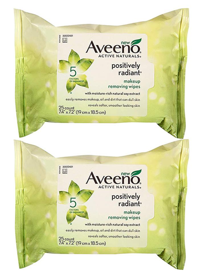 Positively Radiant Makeup Removing Wipes 25 Count (Pack Of 2)