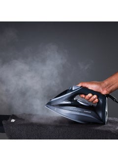 أولسنمارك جهاز كي بالبخار 2400 W OMSI1714S أحمر وأسود  - Image 4