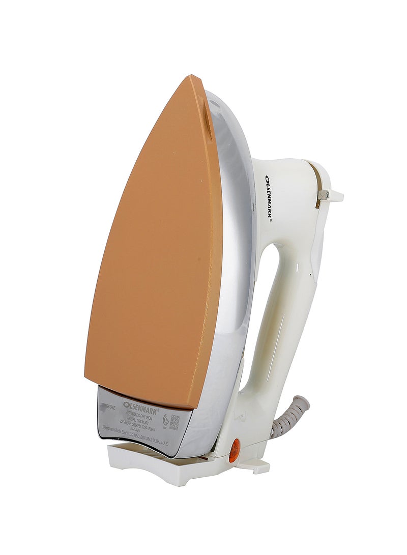 Olsenmark - Cloth Iron 1200 W OMDI1590 White/Silver/Gold - Image 1