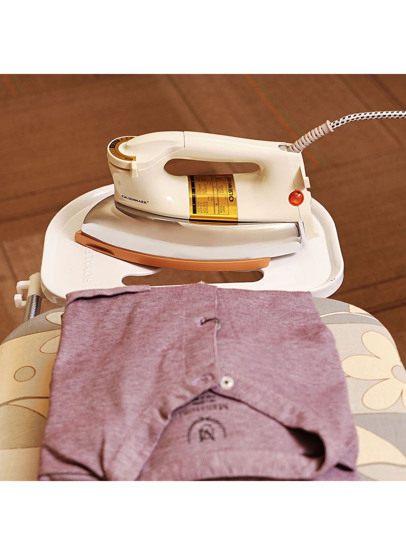 Olsenmark - Cloth Iron 1200 W OMDI1590 White/Silver/Gold - Image 1