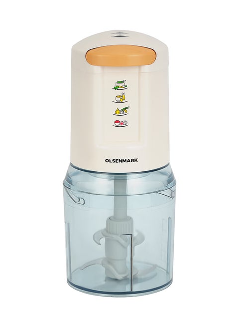 Electric Multi Chopper 500 ml 500 W OMC2246 White/Clear