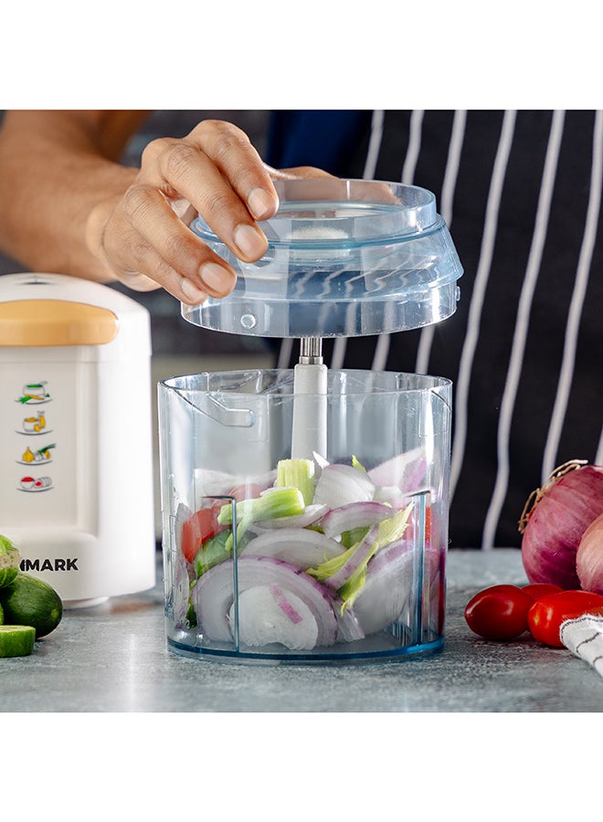 Electric Multi Chopper 500 ml 500 W OMC2246 White/Clear