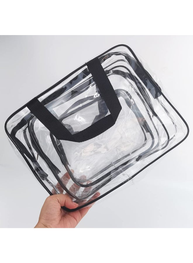 حقيبة مستحضرات تجميل شفافة أخضر - Image 5