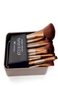Generic 12 Piece Makeup Brush Set  - Image 1